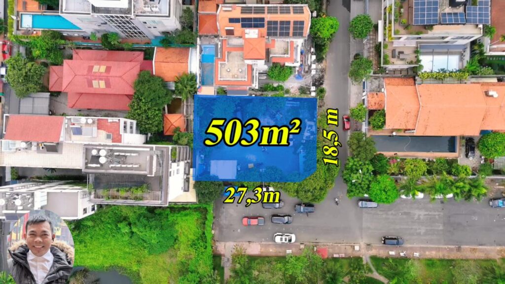 Lô đất biệt thự Fideco Thảo Điền