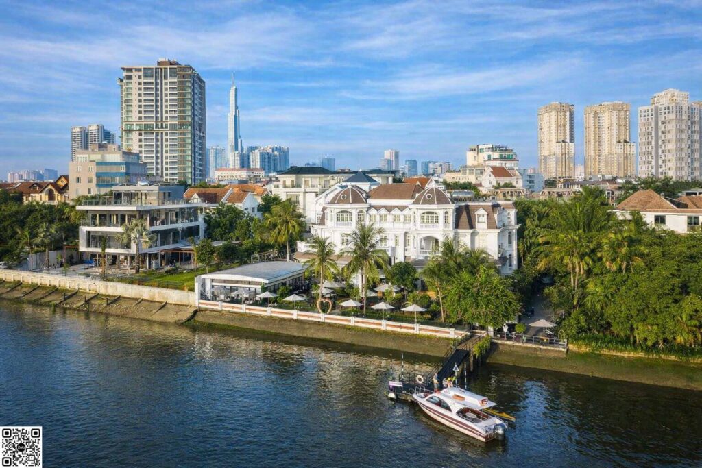 Biệt thự Thảo Điền bán 15 Biệt thự mặt tiền sông Sài Gòn đắt giá