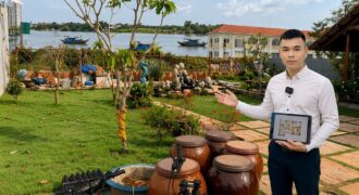 Bán biệt thự ven sông Giồng Ông Tố 24,5x39m, giá 130 tỷ