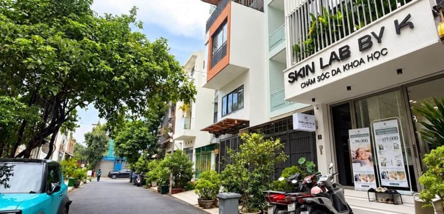 Bán Nhà Mặt Tiền Quốc Hương Thảo Điền 68m² Hầm 5 Tầng Có Thang Máy